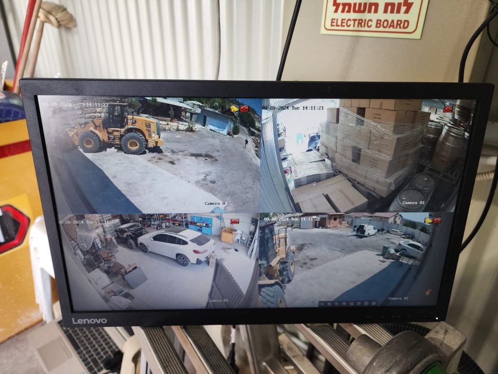 התקנת מצלמות אבטחה לעסק